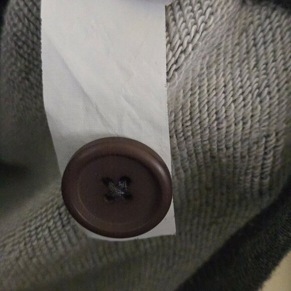 Standard James Perse Gray 100% Cotton Sweater Blazer Size 2(M) - Picture 3 of 6